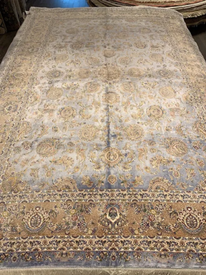 SUPER PERSIAN MACHINE MADE TABRIZ ORIENTAL RUG 6’7” x 9’ 7”