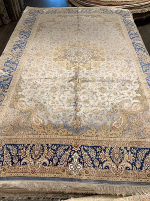SUPER PERSIAN MACHINE MADE BAMBOO SILK 6’7”x9’7”
