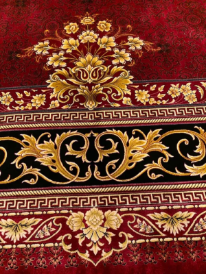 SUPER PERSIAN MACHINE MADE BAMBOO SILK ORIENTAL RUG 6’7”x9’7”