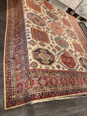 SUPER HAND KNOTTED ORIENTAL PAK PERSIAN KAZAK 12’2” x15’