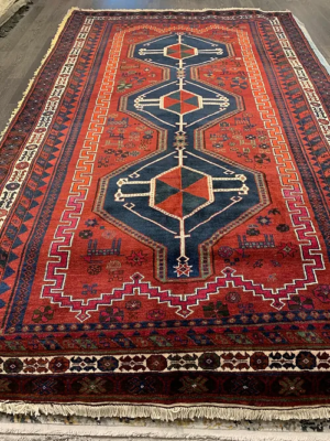 SUPER HAND KNOTTED SHAR BABAK 5’10” x 9’5” SKU# P11359