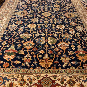 SUPER INDO SERAPI HAND KNOTTED 100% WOOL PILE 6’x9’ SKU# C23201