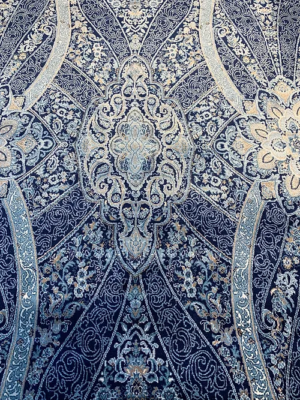 SUPER BAMBOO SILK 7’7” x 5’ SKU# 5275 Navy/Navy