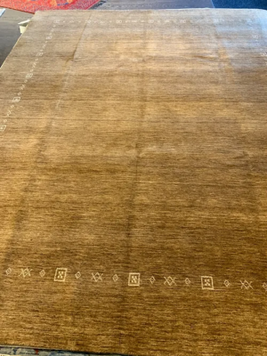 Indo Gabbeh 10’ 1” x 8’ 2” dark brown SKU# M8563-136