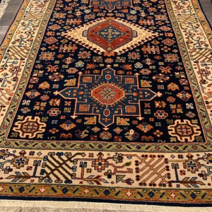 SUPER HAND KNOTTED INDO KARAJEH 4’ x 6’ SKU# c33116