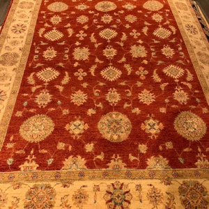 SUPER PAK PERSIAN OUSHAK HAND KNOTTED WOOL RUG 5’ 11” x 8’ 2” SKU# C23223