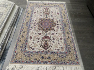 SUPER HAND KNOTTED PERSIAN ISFAHAN SIGNED BY EMADI SKU# P11707