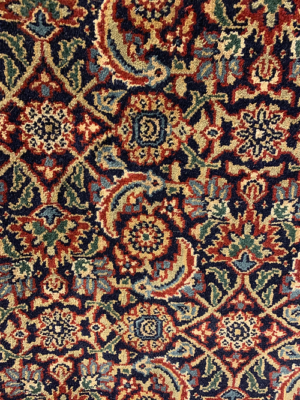 SUPER HAND KNOTTED INDO HERATI 6’10”x5’ SKU# M6532-18