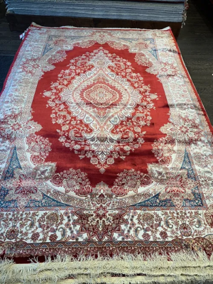 SUPER BAMBOO SILK KASHAN DESIGN 5’ x 7’6” SKU# C15148