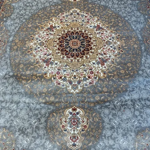 SUPER BAMBOO SILK KASHAN DESIGN 5’ x 7’6” SKU# C15149