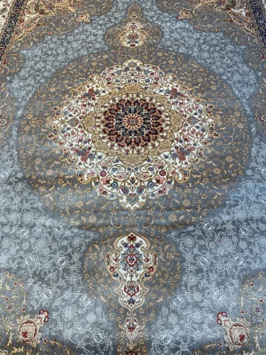 SUPER BAMBOO SILK KASHAN DESIGN 5’ x 7’6” SKU# C15149