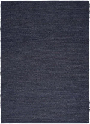 Natural Jute NJT01 Navy Area Rug