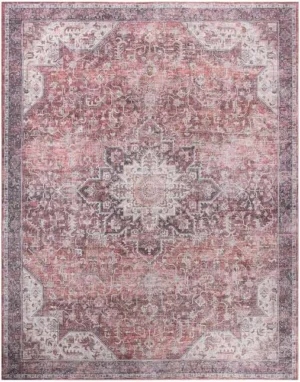 Nourison Washables NWB15 Red Area Rug