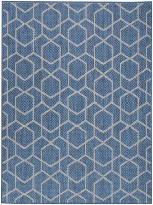 Horizon Indoor/Outdoor HOZ01 Denim Area Rug
