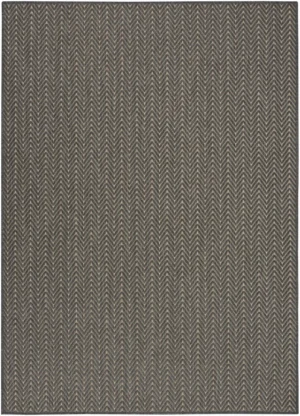 Horizon Indoor/Outdoor HOZ02 Charcoal Area Rug