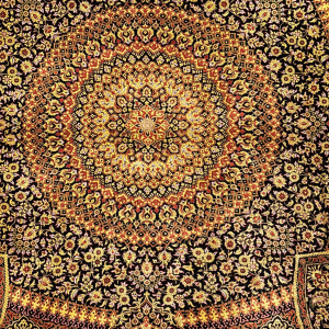 SUPER PERSIAN HAND KNOTTED 100% PURE NATURAL SILK 8’ 3” x 11’ 4” SKU # C23391