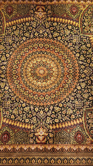 SUPER PERSIAN HAND KNOTTED 100% PURE NATURAL SILK 8’ 3” x 11’ 4” SKU # C23391