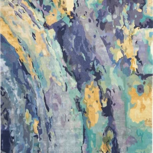 Prismatic PRS09 Silver/Blue Rug