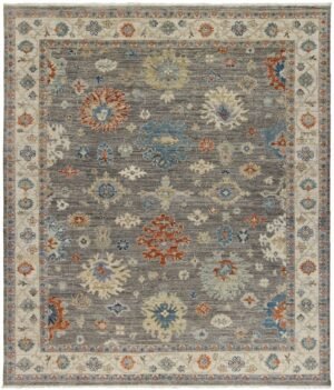 Majestic Oushak MAJ-105 Grey-Ivory